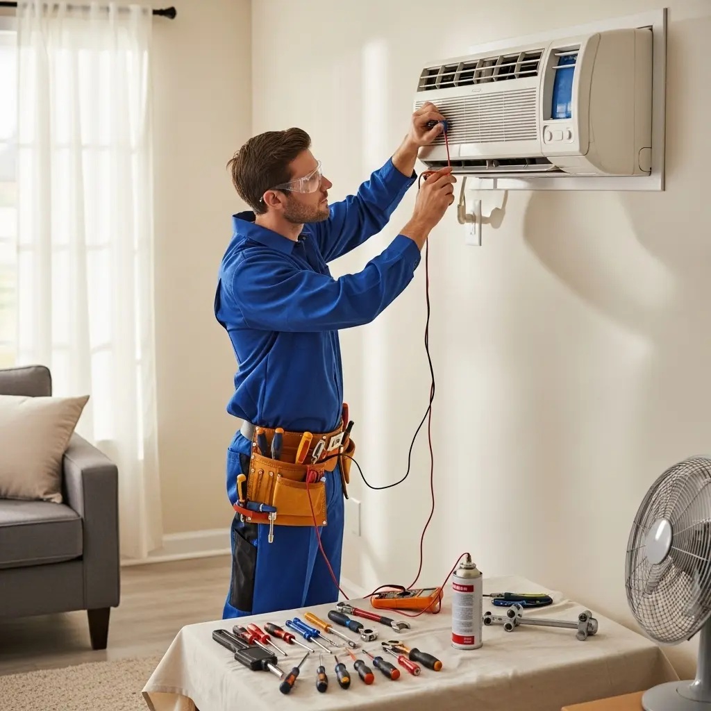 Karamürsel Electrolux Electrolux klima gaz dolumu ve bakım – Enerji verimliliği artırıldı. - Teknik servis örneği